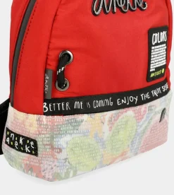 Store Anekke Mochila Roja Nature Colors