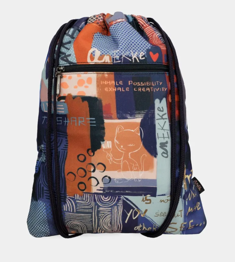 Discount Anekke Mochila Saco De Tela Kyomu