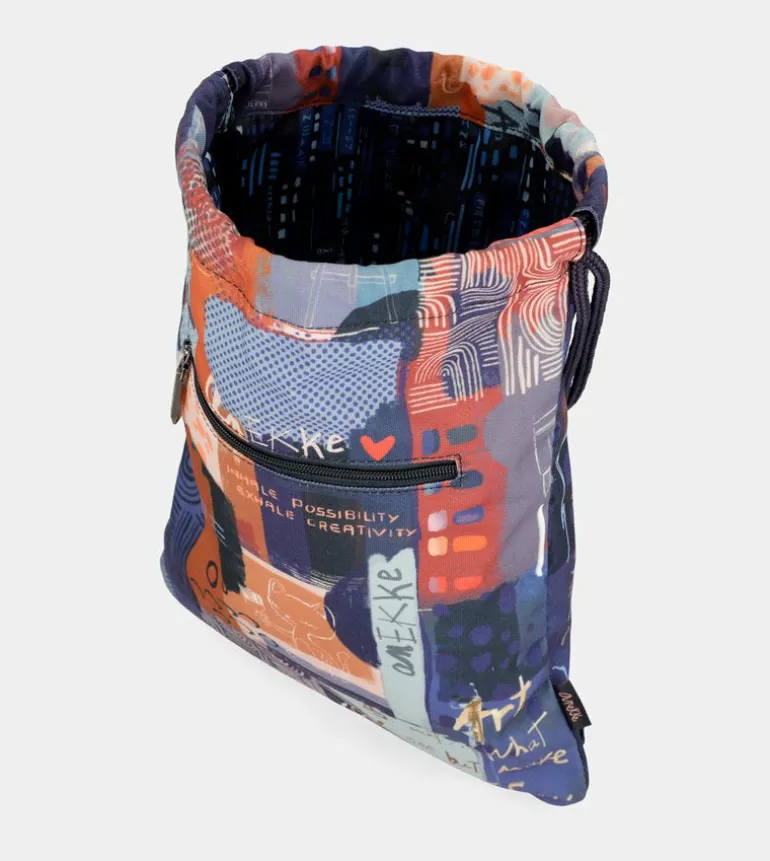 Discount Anekke Mochila Saco De Tela Kyomu