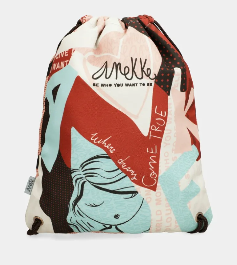 Shop Anekke Mochila Saco Tela Fashion
