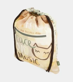 Best Sale Anekke Mochila Saco Tela Peace & Love