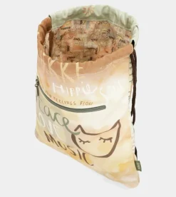 Best Sale Anekke Mochila Saco Tela Peace & Love