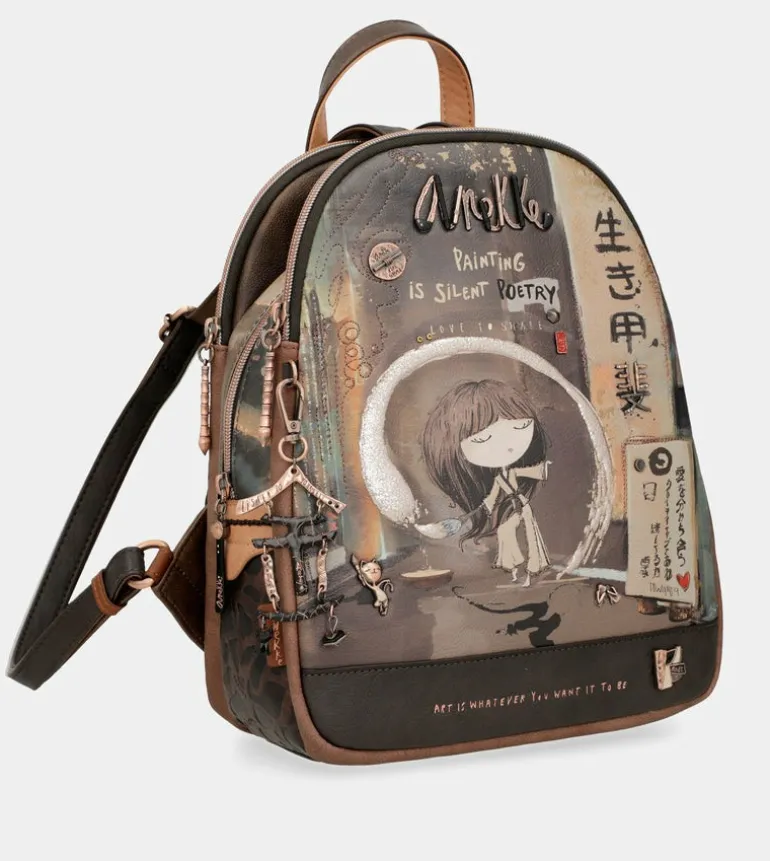 Cheap Anekke Mochila Triple Compartimento Shoen