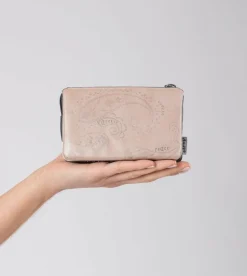 Store Anekke Monedero 3 Compartimentos Peace & Love Rosa