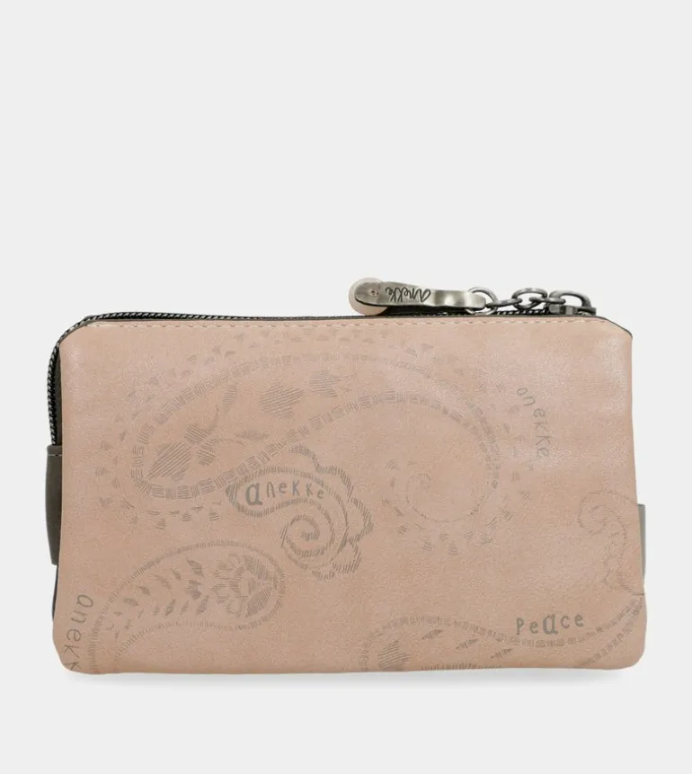 Store Anekke Monedero 3 Compartimentos Peace & Love Rosa