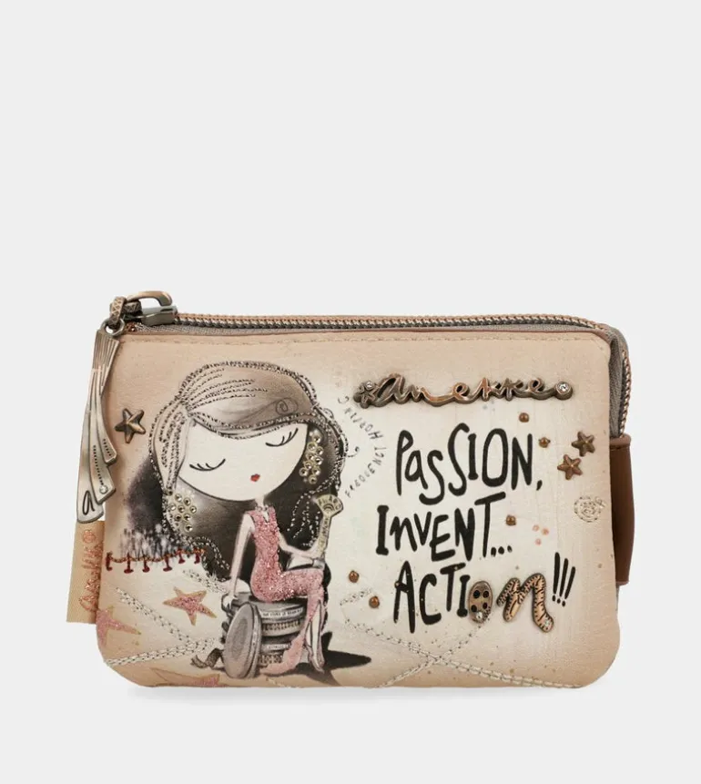 Cheap Anekke Monedero 3 Compartimentos Hollywood