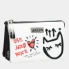 Cheap Anekke Monedero Blanco Triple Compartimento Energy