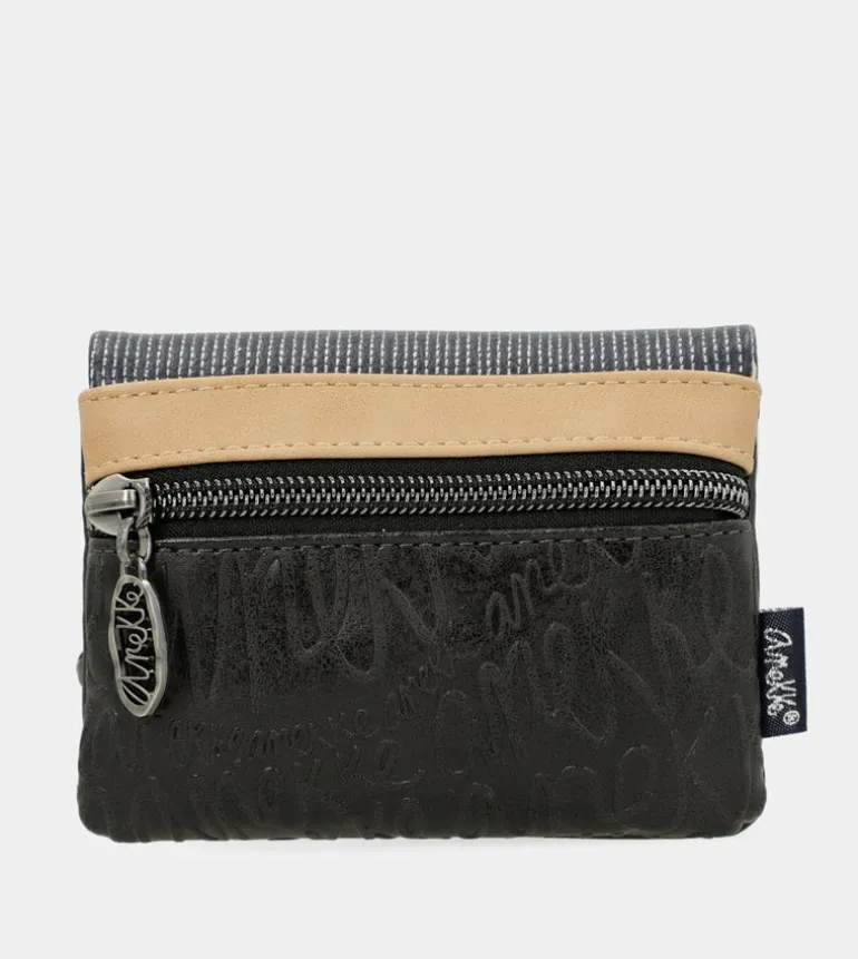 Cheap Anekke Monedero Con Solapa Azul Marino Studio