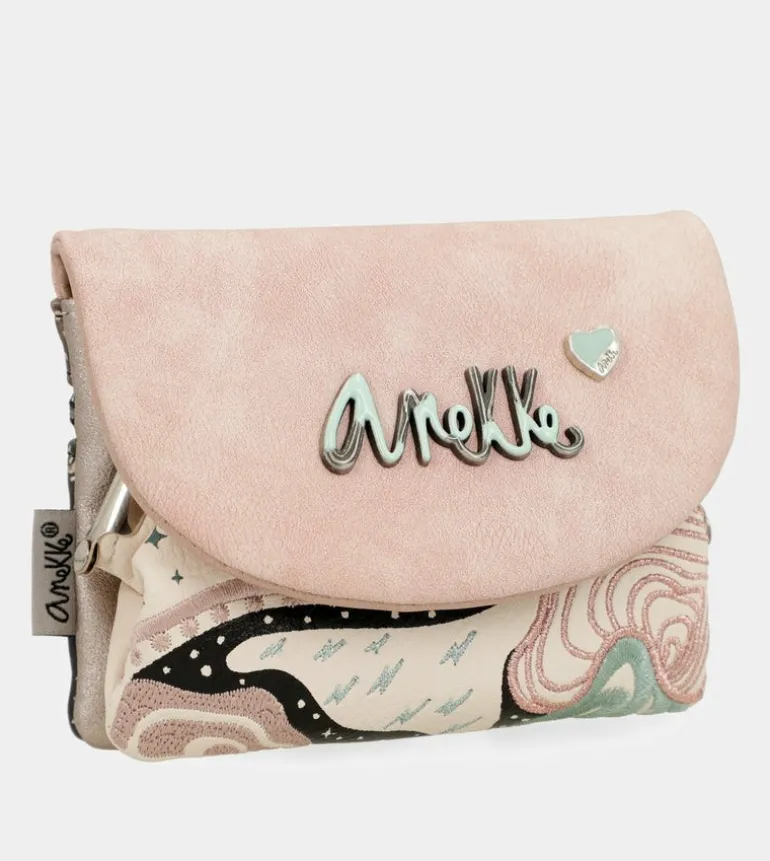 Cheap Anekke Monedero Con Solapa Psicodelic