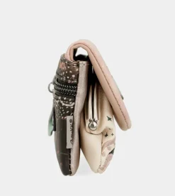 Cheap Anekke Monedero Con Solapa Psicodelic