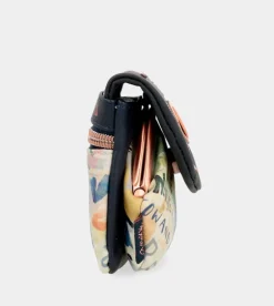 Clearance Anekke Monedero De Solapa Azul Marino Nature Pachamama