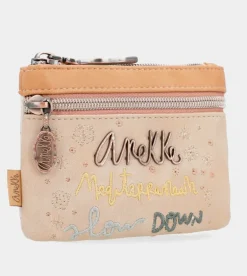 Outlet Anekke Monedero Doble Cremallera Slow Life