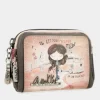 Best Sale Anekke Monedero Pequeno Peace & Love Rosa