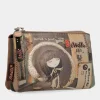Outlet Anekke Monedero Triple Compartimento Shoen