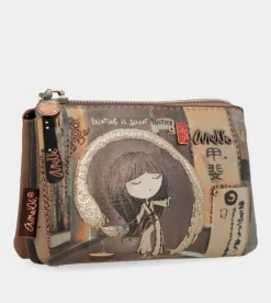 Outlet Anekke Monedero Triple Compartimento Shoen