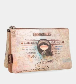 New Anekke Monedero Triple Compartimento Menire