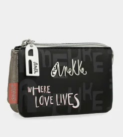 Clearance Anekke Monedero Triple Compartimento Nature Sixties