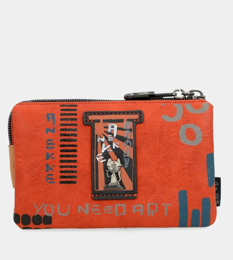 Discount Anekke Monedero Triple Compartimento Contemporary