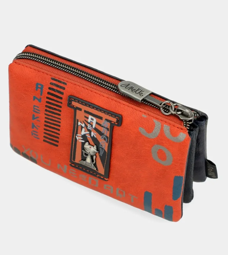 Discount Anekke Monedero Triple Compartimento Contemporary