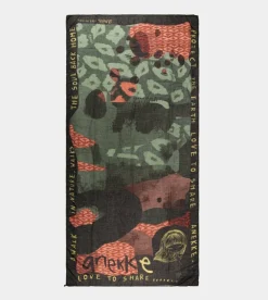 Outlet Anekke Panuelo Verde Estampado Amazonia