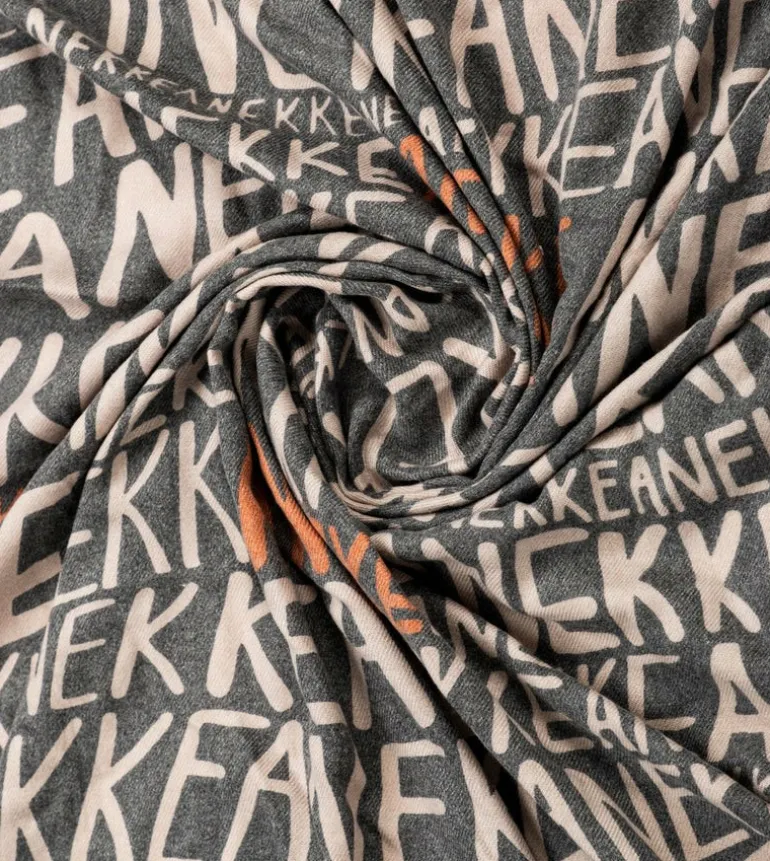 New Anekke Pashmina Logo Marron