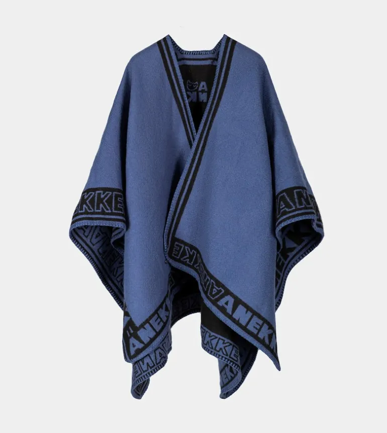 Outlet Anekke Poncho Azul Marino Shodo