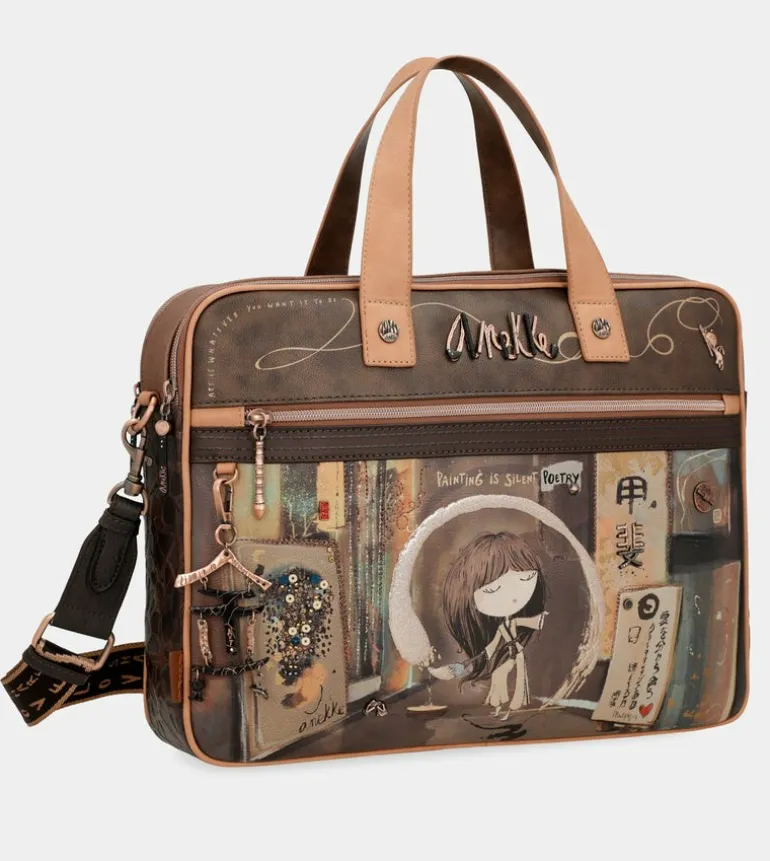Best Sale Anekke Portadocumentos Marron Shoen