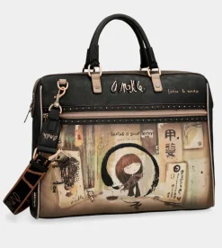 Clearance Anekke Portadocumentos Negro Shoen