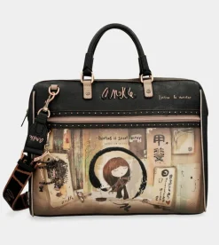 Clearance Anekke Portadocumentos Negro Shoen