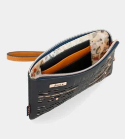 Best Sale Anekke Portatodo Rfid Azul Marino Nature Pachamama