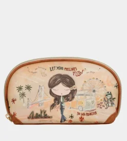 Fashion Anekke Portatodo Rfid Peace & Love Camel