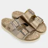 Hot Anekke Sandalias Bio De Mujer Bronce