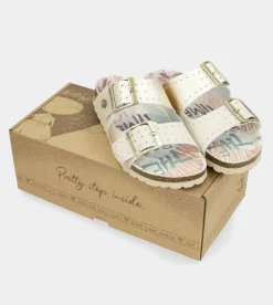 Best Sale Anekke Sandalias Bio De Mujer Dorado