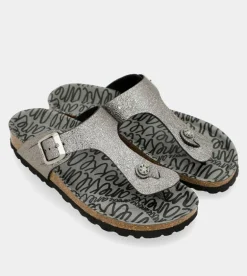 New Anekke Sandalias Bio De Mujer Plata