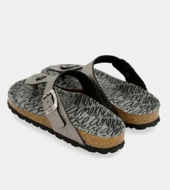 New Anekke Sandalias Bio De Mujer Plata