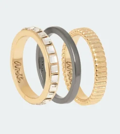 Fashion Anekke Set Anillos Dorados Authenticity