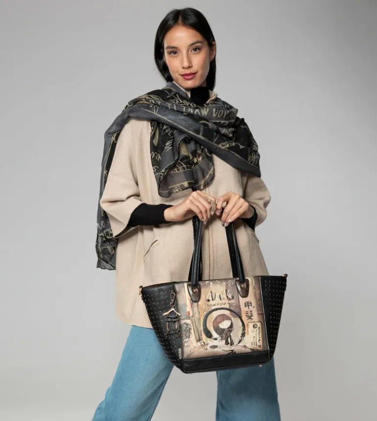 New Anekke Shopper Grande Con Interior Extraible Shoen