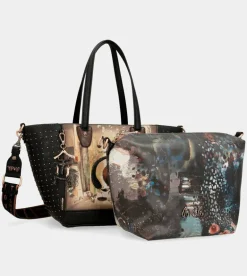 New Anekke Shopper Grande Con Interior Extraible Shoen