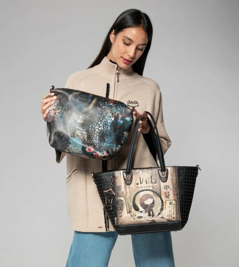 New Anekke Shopper Grande Con Interior Extraible Shoen