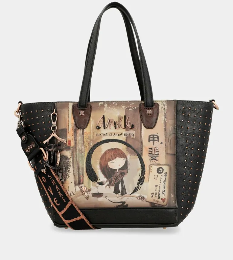 New Anekke Shopper Grande Con Interior Extraible Shoen