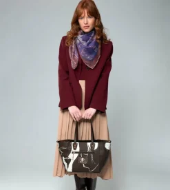 Hot Anekke Shopper Grande Marron Nature Shodo