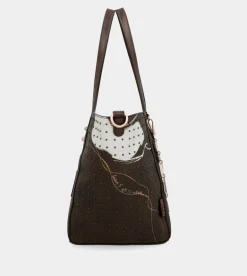 Hot Anekke Shopper Grande Marron Nature Shodo
