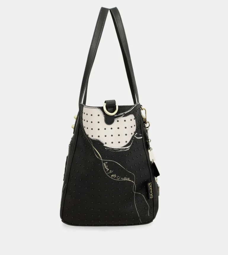 Hot Anekke Shopper Grande Negra Nature Shodo