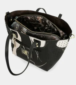 Hot Anekke Shopper Grande Negra Nature Shodo