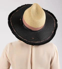 Discount Anekke Sombrero Rafia Combinado