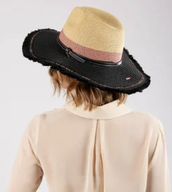 Discount Anekke Sombrero Rafia Combinado