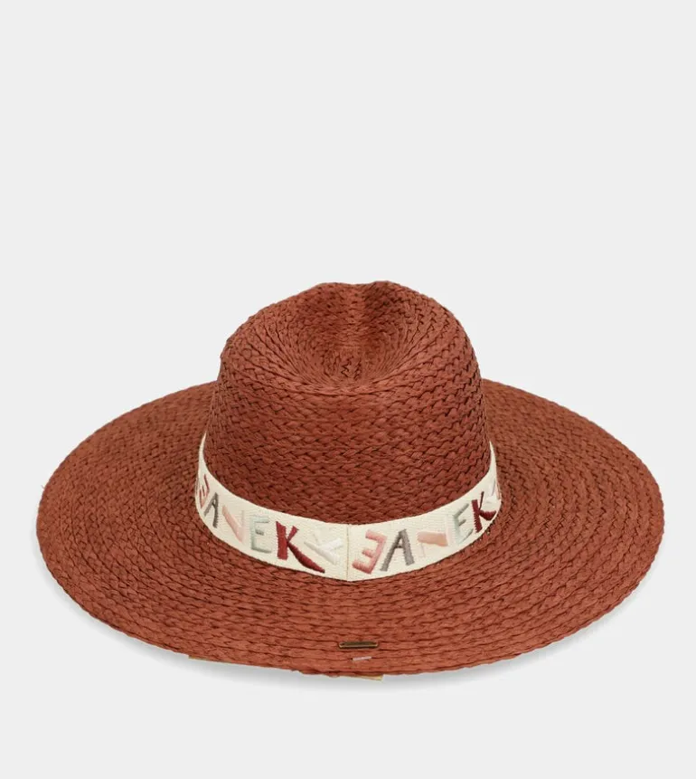 Outlet Anekke Sombrero Rafia Teja