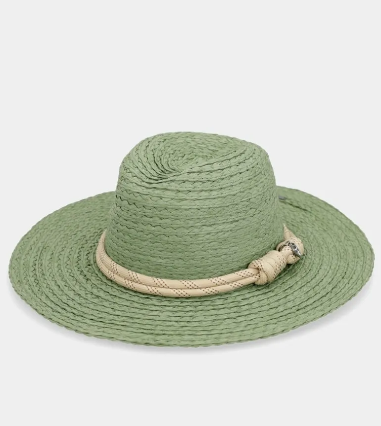 Store Anekke Sombrero Rafia Verde