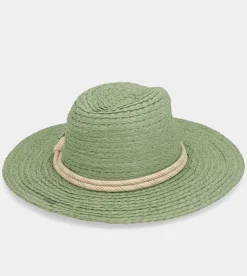 Store Anekke Sombrero Rafia Verde