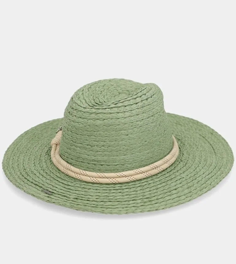 Store Anekke Sombrero Rafia Verde